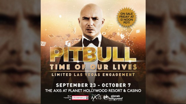 Concierto de Pitbull en Las Vegas, Nevada, Estados Unidos, Miércoles, 07 de octubre de 2015