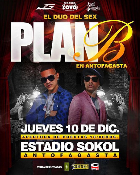 Concierto de Plan B en Antofagasta 2015