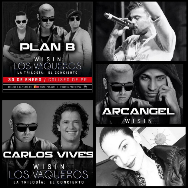 Concierto de Plan B en San Juan, Puerto Rico, Sábado, 30 de enero de 2016