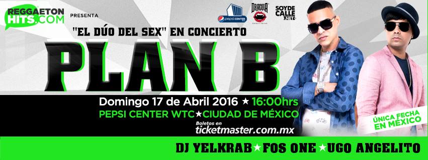 Concierto de Plan B en Ciudad de México, México, Domingo, 17 de abril de 2016