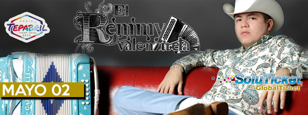 Concierto de Remmy Valenzuela en Tepatitlán, Jalisco, México, Sábado, 02 de mayo de 2015
