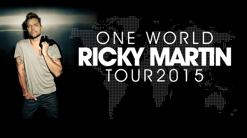 Concierto de Ricky Martin en San Diego, California, Estados Unidos, Domingo, 20 de septiembre de 2015