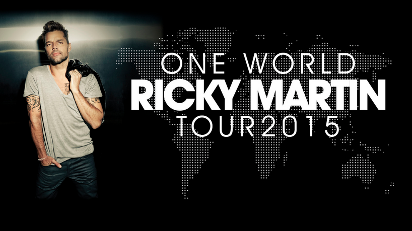 Concierto de Ricky Martin en Rosemont, Illinois, Estados Unidos, Domingo, 11 de octubre de 2015