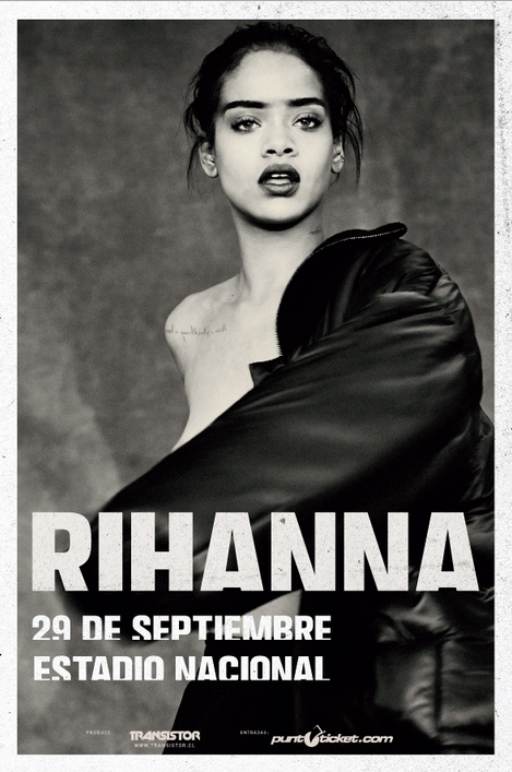 Concierto de Rihanna en Santiago de Chile, Chile, Martes, 29 de septiembre de 2015