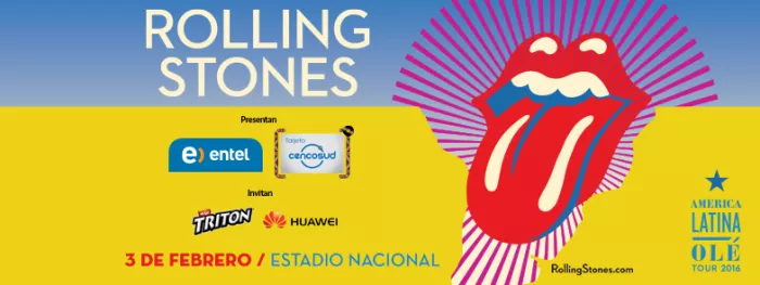 Concierto de Rolling Stones en Chile 2016