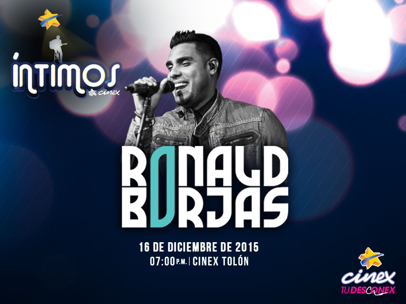 Concierto de Ronald Borjas en Caracas, Venezuela 2015