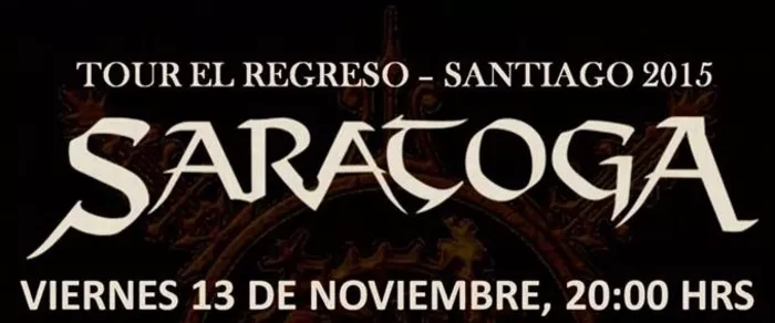 Concierto de Saratoga en Chile 2015