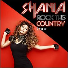 Concierto de Shania Twain en Minneapolis, Minnesota, Estados Unidos, Sábado, 26 de septiembre de 2015