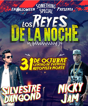 Concierto de Silvestre Dangond y Nicky Jam en Bogotá 2015