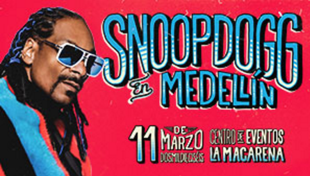 Concierto de Snoop dogg en Medellin 2016