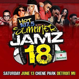 Concierto de Teyana Taylor en Detroit, Míchigan, Estados Unidos, Sábado, 13 de junio de 2015