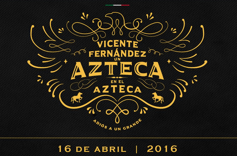 Concierto de Vicente Fernández en Ciudad de México, México, Martes, 16 de febrero de 2016