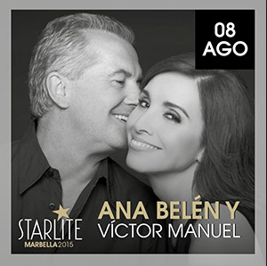 Concierto de Víctor Manuel en Marbella, España, Sábado, 08 de agosto de 2015