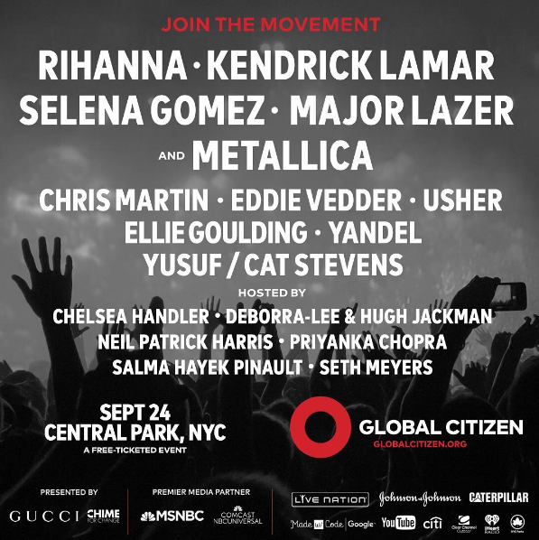 Concierto de Usher en New York, New York, Estados Unidos, Sábado, 24 de septiembre de 2016