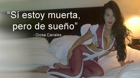 Diosa Canales no esta muerta Diosa Canales no esta muerta
