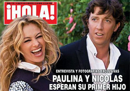Paulina Rubio anuncia que esta embarazada