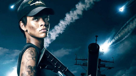 Rihanna en la pel�cula Battleship