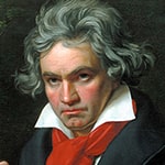 Perfil de Beethoven