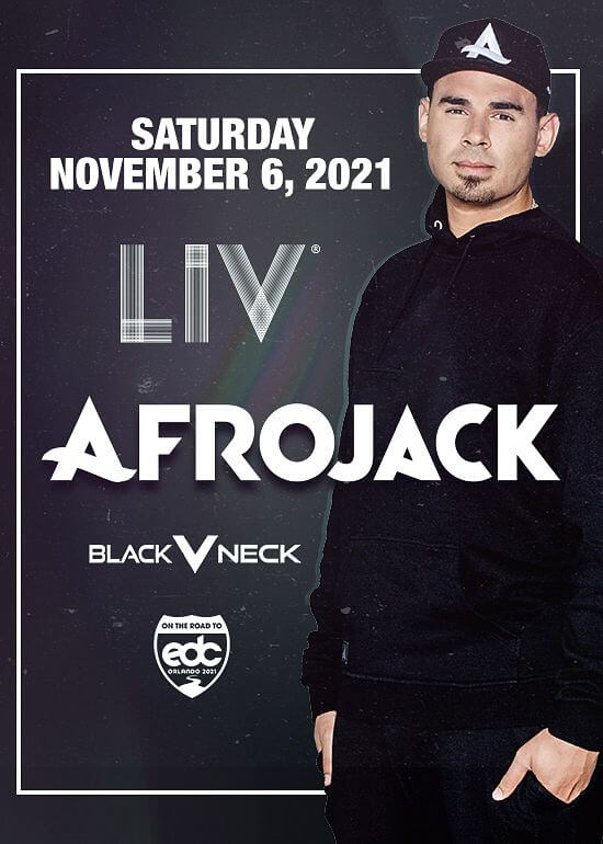 Concierto de Afrojack en Miami Beach, Florida, Estados Unidos, Sábado, 06 de noviembre de 2021