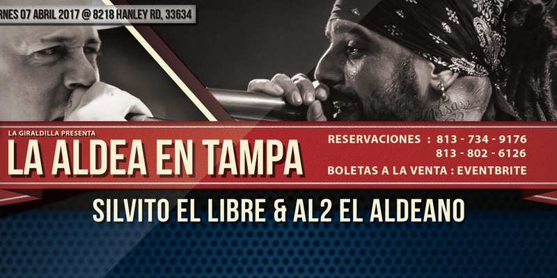 Concierto de Aldo El Aldeano en Tampa, FL, Estados Unidos, Viernes, 07 de abril de 2017