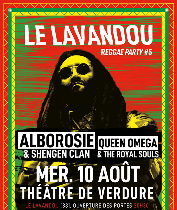 Concierto de Alborosie en Le Lavandou, Francia, Miércoles, 10 de agosto de 2022