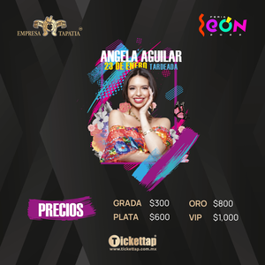 Concierto de Ángela Aguilar en León, México, Domingo, 23 de enero de 2022