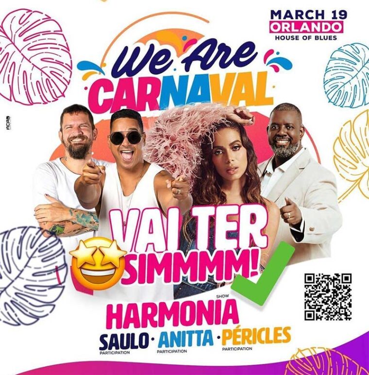 Concierto de Anitta en Orlando, Florida, Estados Unidos, Sábado, 19 de marzo de 2022