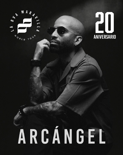 Concierto de Arcangel, La 8va Maravilla World Tour 20 Aniversario, en Inglewood, California, Estados Unidos, Viernes, 20 de noviembre de 2026