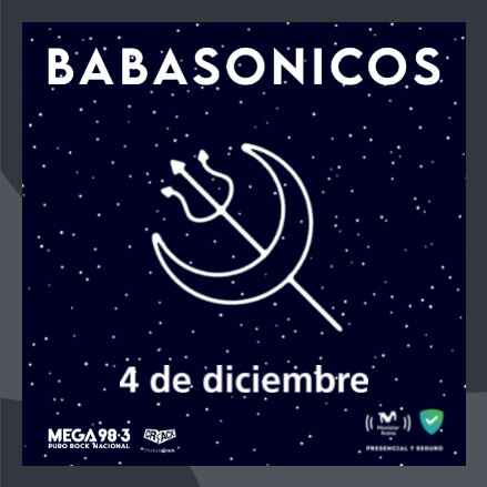 Concierto de Babasónicos en Buenos Aires, Argentina, Sábado, 04 de diciembre de 2021