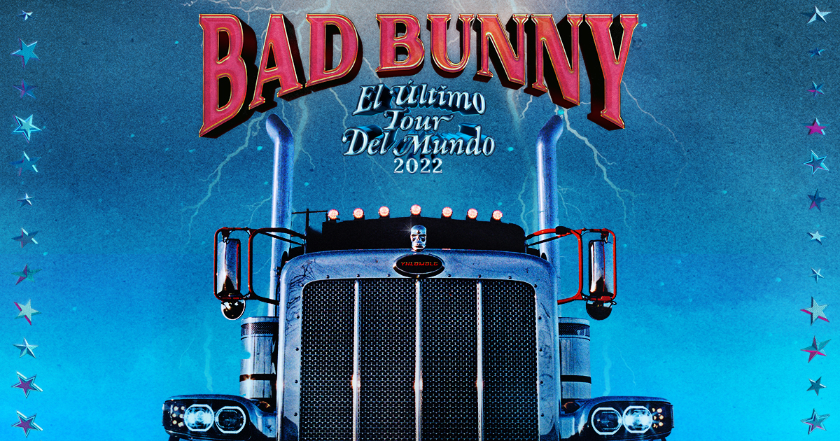 Concierto de Bad Bunny, El Último Tour del Mundo, en Newark, Nueva Jersey, Estados Unidos, Viernes, 18 de marzo de 2022