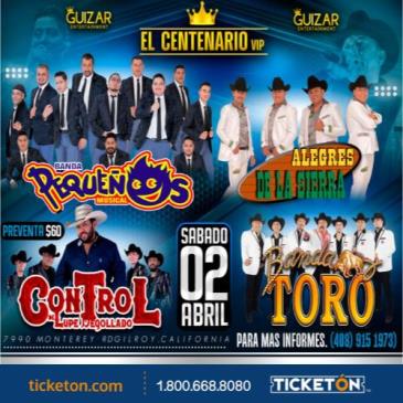 Concierto de Banda Toro en Gilroy, California, Estados Unidos, Sábado, 02 de abril de 2022