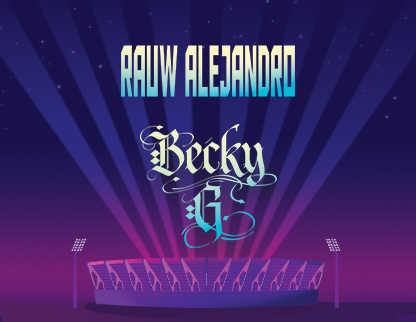 Concierto de Rauw Alejandro, Becky G Tour España 2021, en Palma De Mallorca, España, Martes, 12 de octubre de 2021