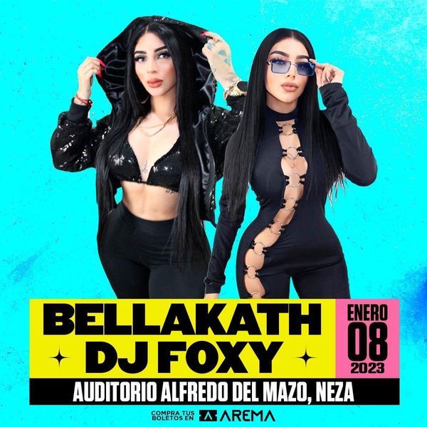 Concierto de Bellakath en Nezahualcóyotl, México, Domingo, 08 de enero de 2023