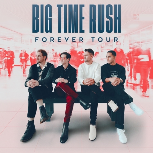 Concierto de Big Time Rush, Forever Tour, en Indianapolis, Indiana, Estados Unidos, Martes, 26 de julio de 2022