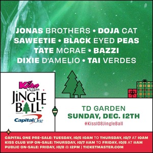 Concierto de Jonas Brothers en Boston, Massachusetts, Estados Unidos, Domingo, 12 de diciembre de 2021