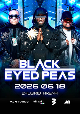 Concierto de Black Eyed Peas en Kaunas, Lituania, Jueves, 18 de junio de 2026