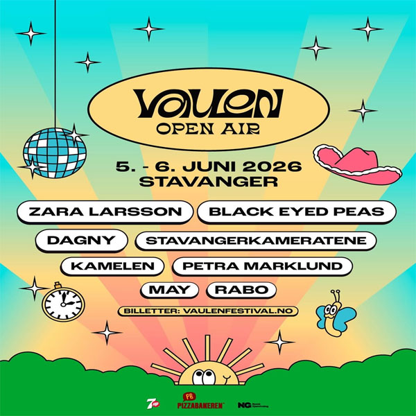 Concierto de Black Eyed Peas en Stavanger, Noruega, Sábado, 06 de junio de 2026