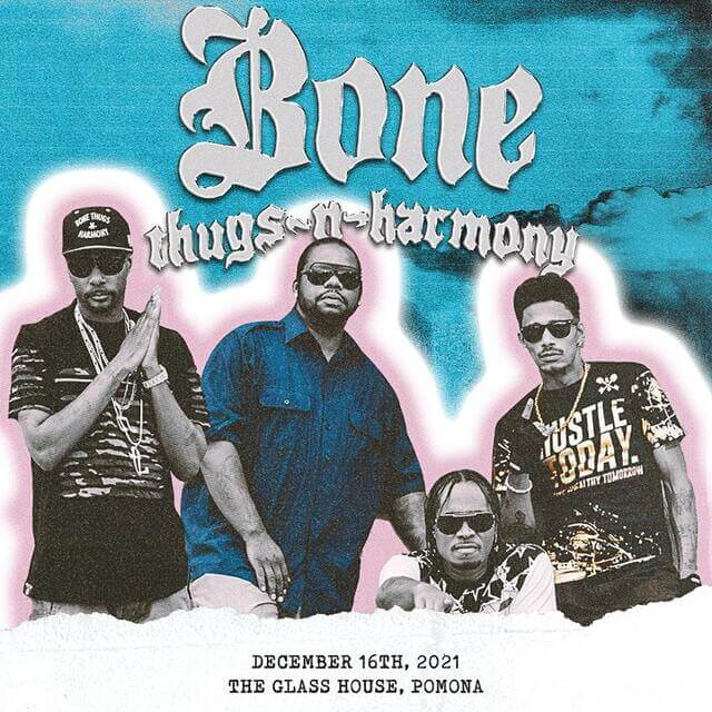 Concierto de Bone Thugs-n-Harmony en Pomona, California, Estados Unidos, Jueves, 16 de diciembre de 2021
