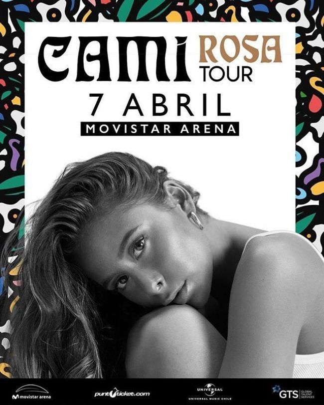 Concierto de Cami en Santiago de Chile, Santiago, Chile, Domingo, 07 de abril de 2019