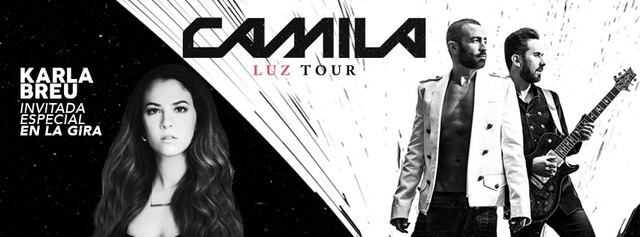 Concierto de Camila, LUZ TOUR, en Tucson, Arizona, Estados Unidos, Viernes, 04 de febrero de 2022