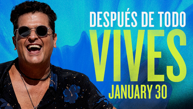 Concierto de Carlos Vives, Después de Todo... VIVES, en Toronto, Ontario, Canadá, Domingo, 30 de enero de 2022