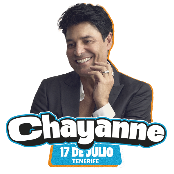 Concierto de Chayanne en Santa Cruz de Tenerife, España, Jueves, 16 de julio de 2026