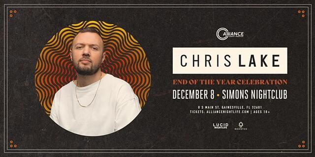 Concierto de Chris Lake en Gainesville, Florida, Estados Unidos, Miércoles, 08 de diciembre de 2021