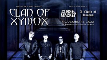 Concierto de Clan Of Xymox en Houston, Texas, Estados Unidos, Sábado, 05 de noviembre de 2022
