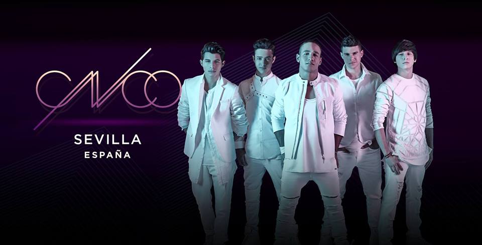 Concierto de CNCO, Más Allá Tour, en Sevilla, Sevilla, España, Sábado, 20 de mayo de 2017