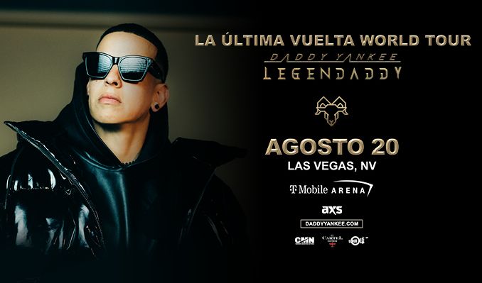 Concierto de Daddy Yankee, La Última Vuelta World Tour, en Las Vegas, Nevada, Estados Unidos, Sábado, 20 de agosto de 2022