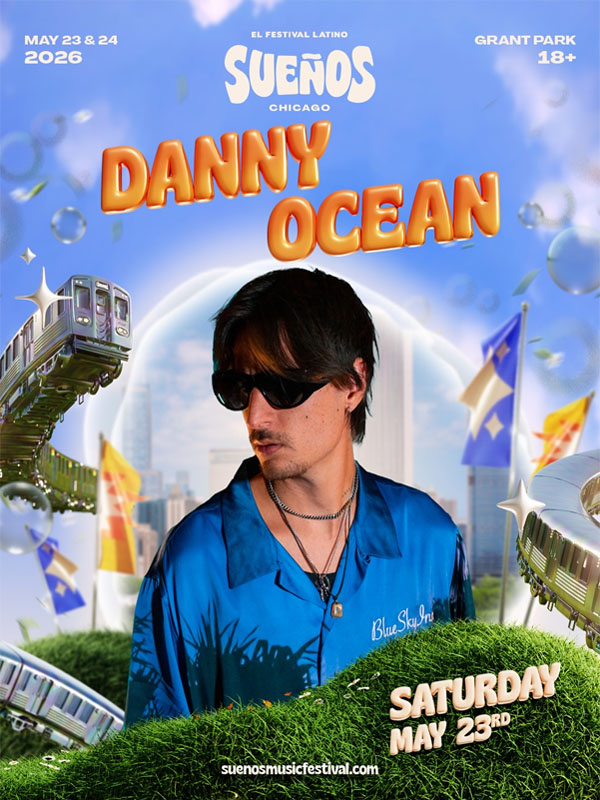 Concierto de Danny Ocean en Chicago, Illinois, Estados Unidos, Sábado, 23 de mayo de 2026