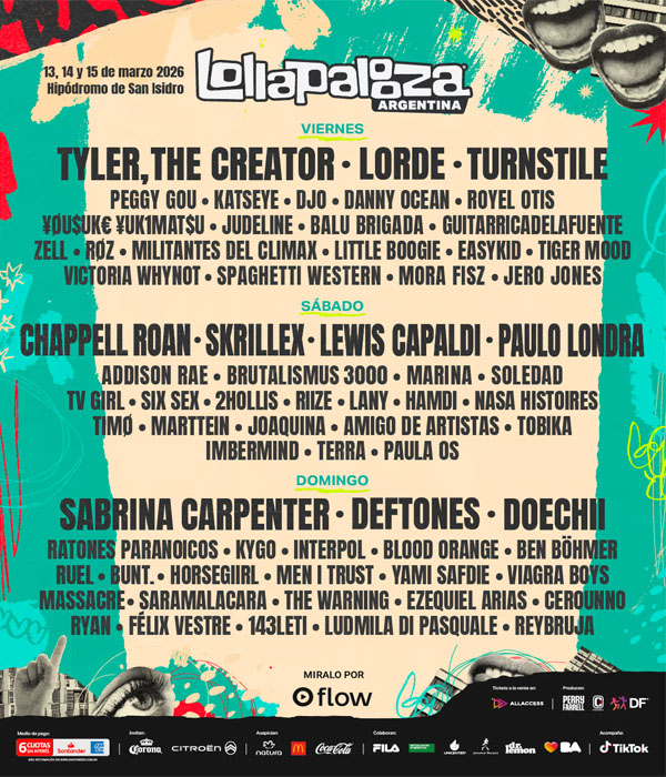 Concierto de Danny Ocean en San Isidro, Argentina, Viernes, 13 de marzo de 2026