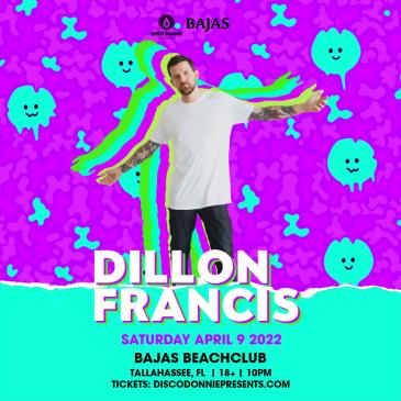 Concierto de Dillon Francis en Tallahassee, Florida, Estados Unidos, Sábado, 09 de abril de 2022