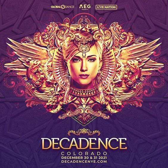 Concierto de DJ Snake, Decadence NYE, en Denver, Colorado, Estados Unidos, Jueves, 30 de diciembre de 2021